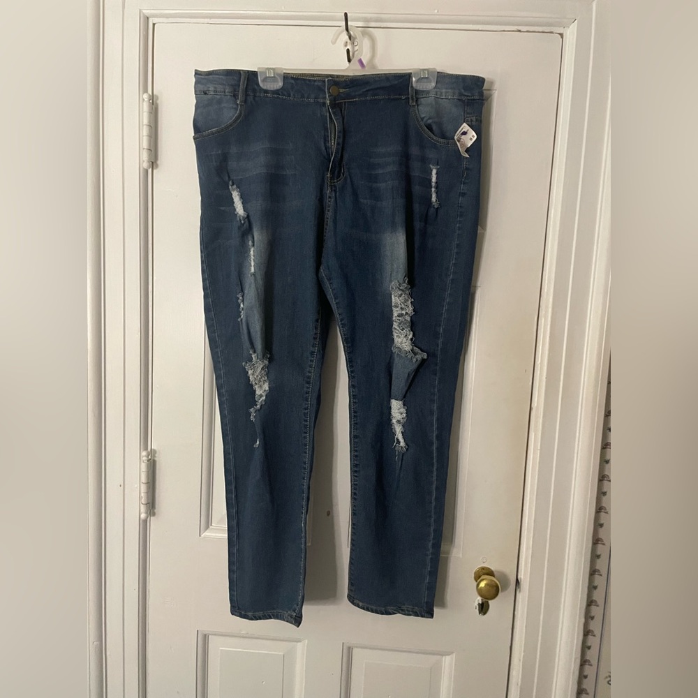 Distressed Jeans